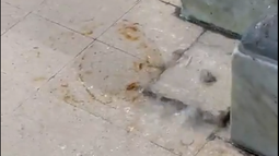 Gremio Estudiantil IAVA publicó un video del liceo inundado.