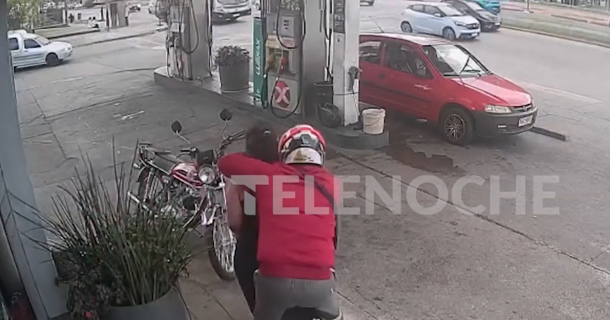 Así fue la rapiña cometida contra una estación de servicio en Bella Italia; el autor está detenido