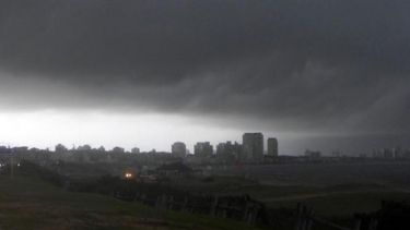 Tormenta fuerte.
