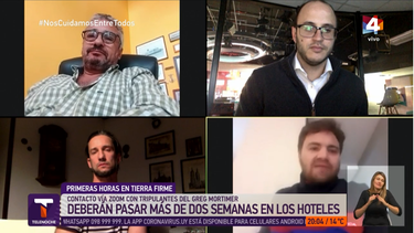 Las primeras impresiones de los tripulantes en los hoteles