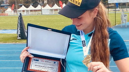 Manuela Rotundo ganó la medalla de oro en lanzamiento de jabalina en el Sudamericano sub 20 de Atletismo en Colombia y batió el récord nacional y de campeonato