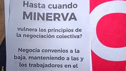 Trabajadores del frigorífico BPU se manifestron en Durazno: El interés de trabajar está