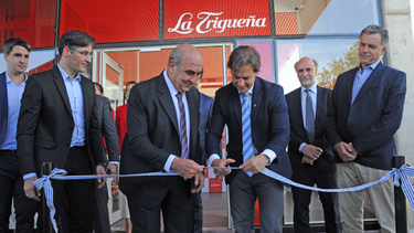 Lacalle Pou recorrió instalaciones de UCOT y planta de La Trigueña