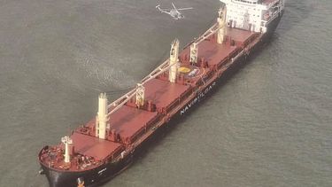 La Armada Nacional rescató a un tripulante de un buque de bandera de Malta que presentó un evento cardiológico