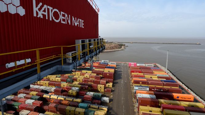 Katoen Natie anunció el reinicio de las obras en la Terminal Cuenca del Plata y confirmó nuevo consorcio. &nbsp;