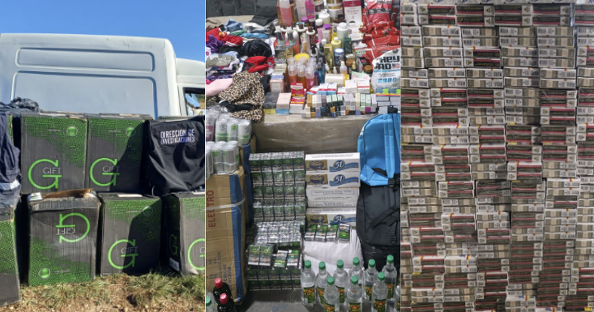 Desde cigarrillos a vehículos: incautaciones superan los $8.000.000 en operativos en todo el país