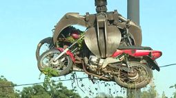 Inició el operativo de retiro de motos incautadas: cuál será su destino final