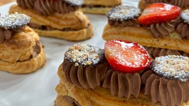 Un clásico francés: eclairs con ganache montada