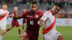 Venezuela empató a Perú 1a 1 por el clasificatorio al Mundial 2026.