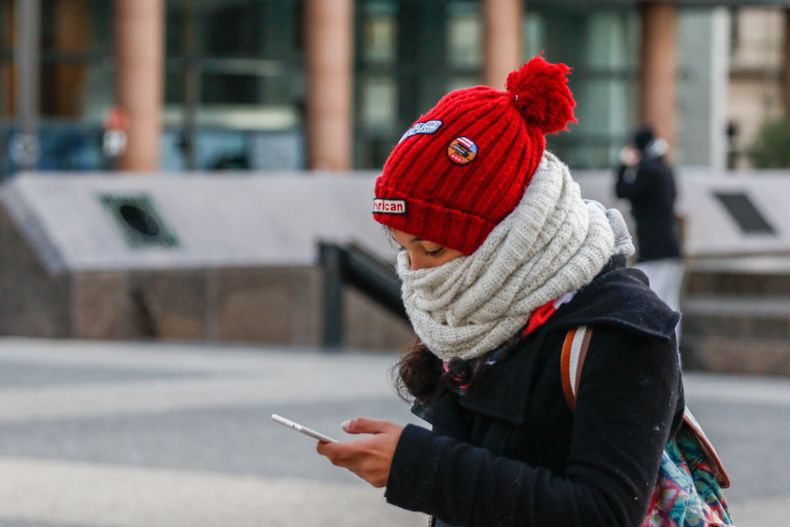 Inumet alerta sobre temperaturas más frías de lo habitual