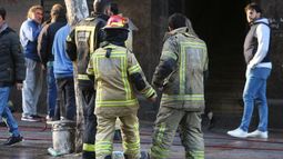 Dos niños se encuentran internados tras incendio en hotel