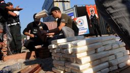 Incautan en Italia más de una tonelada de cocaína procedente de América Latina