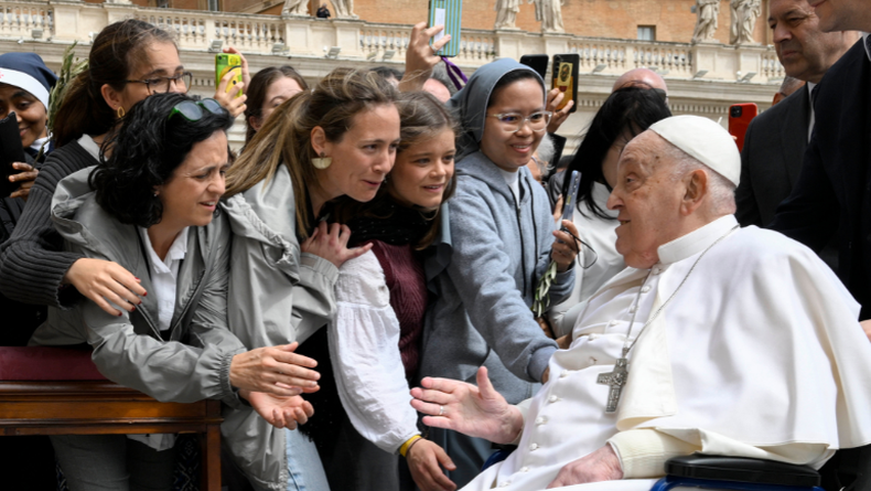 Papa Francisco en Domingo de Ramos.&nbsp;