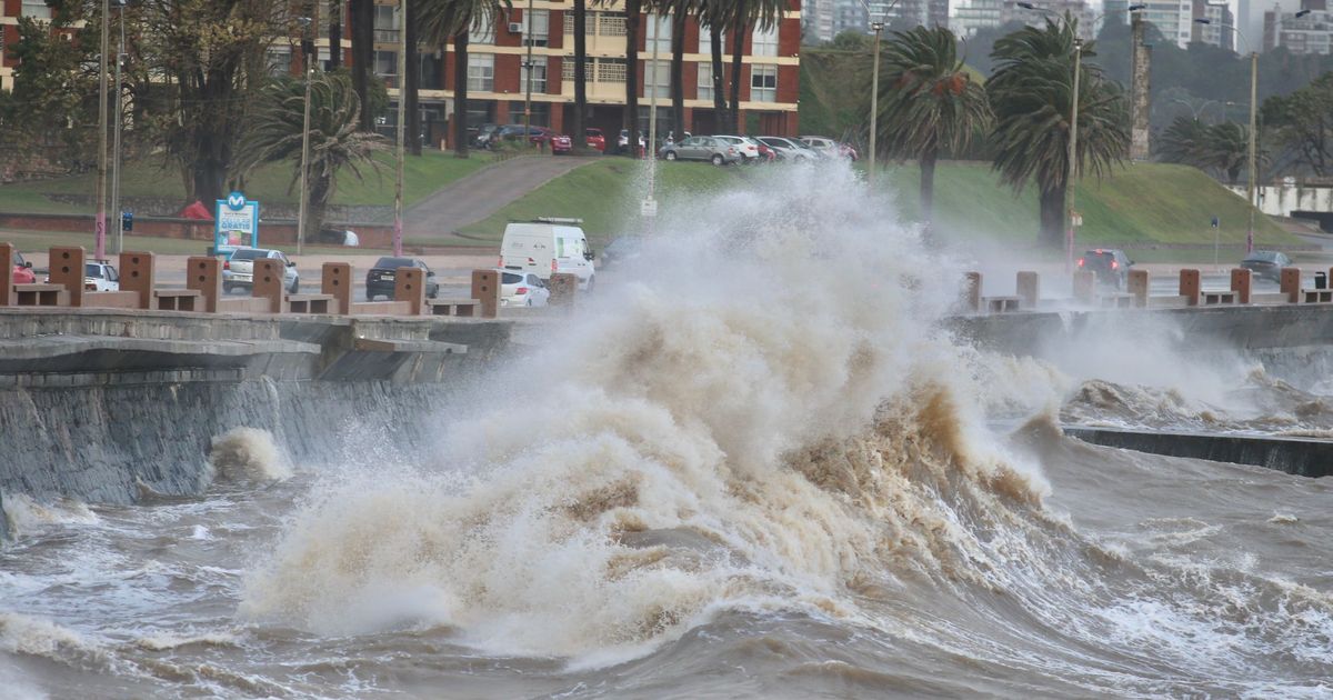 Inumet alerta a la población por la llegada de otro ciclón extratropical esta semana