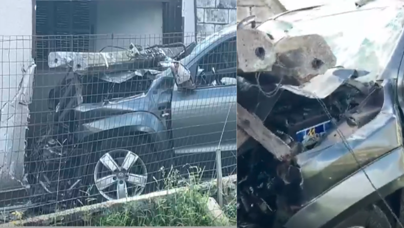 Conductora estrelló su camioneta en Costa Azul.