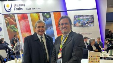 Nicolas Chiesa, director MGAP de la Granja, participa en la Fruit Logística.&nbsp;