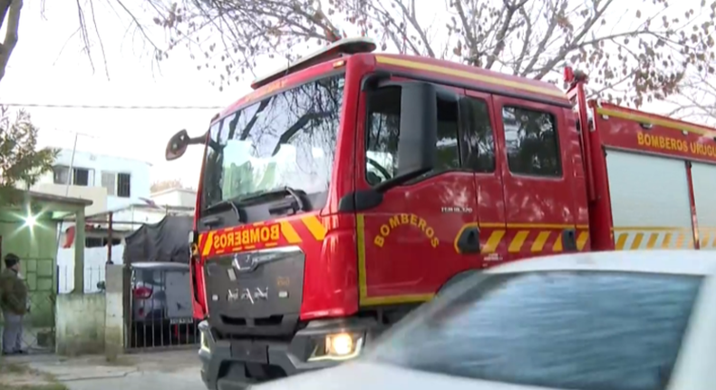 Incendio en una vivienda de Casabó: el fuego se habría originado por una estufa eléctrica