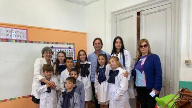 Lacalle Pou participó de la celebración de los cien años de escuela Anchorena: Es un lugar de ejemplo