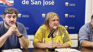 &nbsp;Intendente de San José, Ana María Bentaberri.