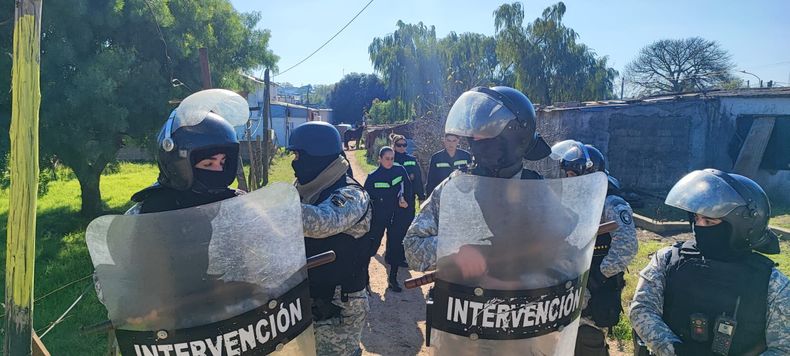 Realizaron un allanamiento en el marco de una investigación por homicidio.