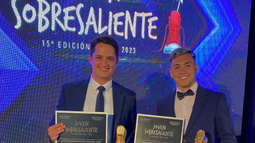 &nbsp;Santiago Wilkins, periodista de Canal 4, ganó en la categoría periodismo televisivo y fue el joven sobresaliente del año junto al futbolista Anderson Duarte.