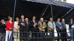 Villa Colón celebró 150 años de historia con la presencia de Lacalle Pou