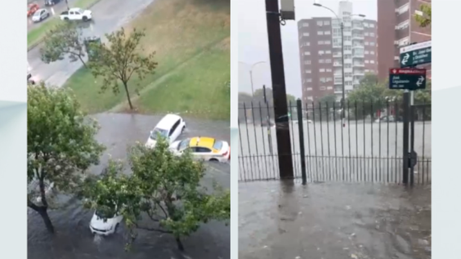 Reclamo vecinal por inundaciones.&nbsp;