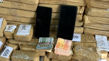 El cargamento superaba los 200 kilos.