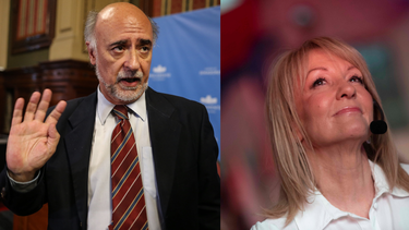 Ministro Pablo Mieres y precandidata e intendente de Montevideo, Carolina Cosse.