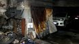Incendio en el garage de un edificio del Centro dejó varios vehículos destruidos y un hombre afectado Incendio en el garage de un edificio del Centro dejó varios vehículos destruidos y un hombre afectado