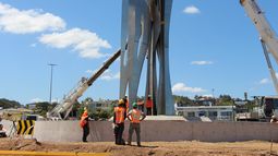 La Mariposa de la Vida llegó a Maldonado desde la Toscana como un ícono artístico y cultural
