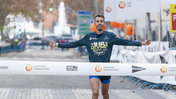 Nicolás Cuestas ganó la carrera San Silvestre Vallecana.