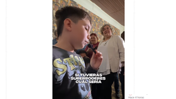 Ser bombero y poder volar: Yamandú Orsi se sometió a un ping-pong de preguntas infantiles en Fray Bentos