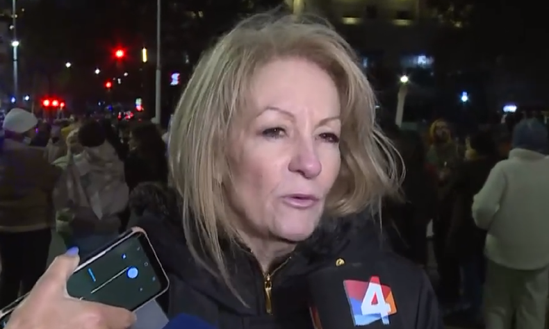 Cosse participó en la Marcha del Silencio y ante dichos de Stevenazzi respondió: "Prefiero marchar en silencio"
