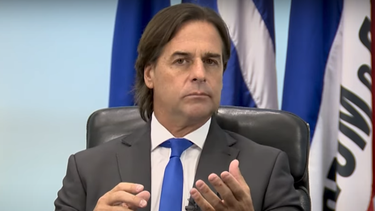 El presidente Luis Lacalle Pou.