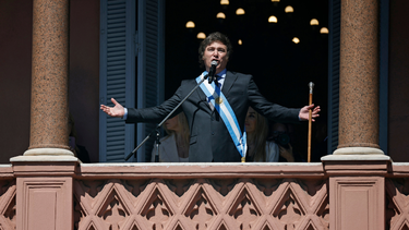 Javier Milei, presidente argentino.&nbsp;