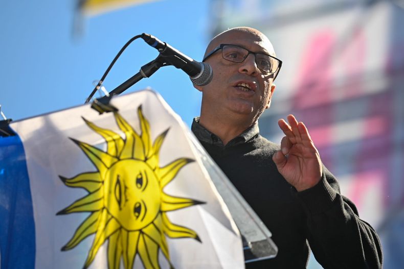 El PIT-CNT realiza su acto con foco en el plebiscito por la seguridad social