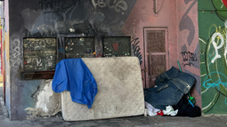 Falleció hombre en situación de calle.