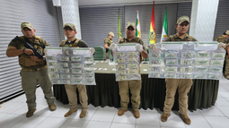 Policía Boliviana informó de más dinero incautado a Marset