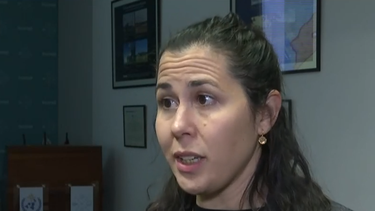 La directora de Pronóstico del Inumet, Natali Bentancor.