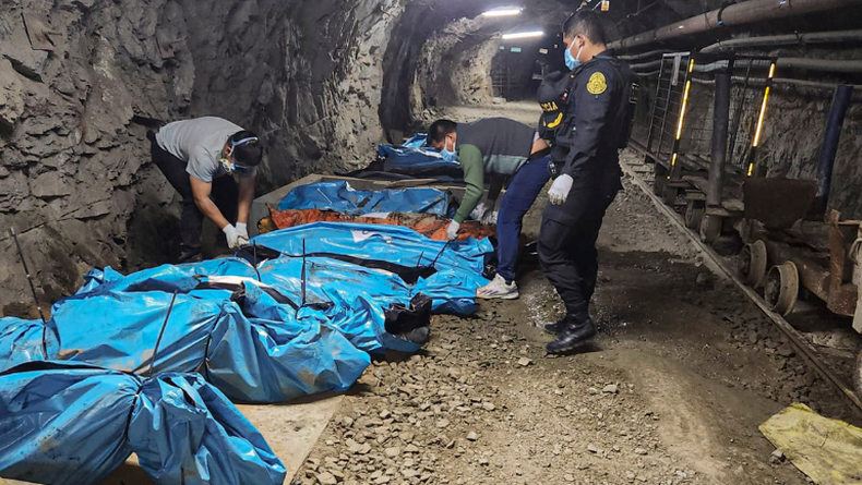 Trabajadores asesinados en Perú.&nbsp;