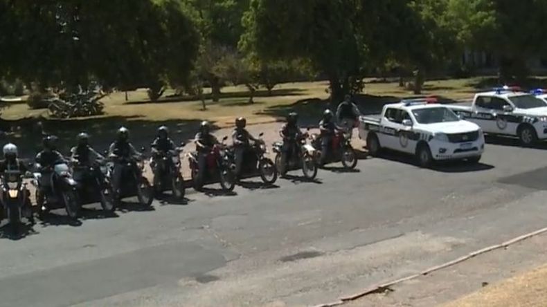 Ministerio del Interior realizó operativo saturación en Barrio Sur