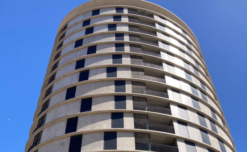 Se inauguró edificio Gasómetro en Barrio Sur