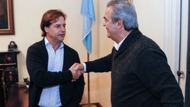 Lacalle Pou a Larrañaga: Fue cariñoso aún en la dureza de la batalla