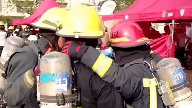 Bomberos uruguayos se consagraron en competencia regional en Santa Fe; Nosotros vamos a ir por el todo
