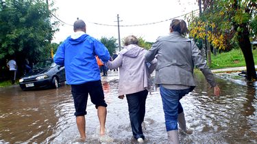 Continúa bajando la cantidad de personas desplazadas por las inundaciones: son 273 en seis departamentos