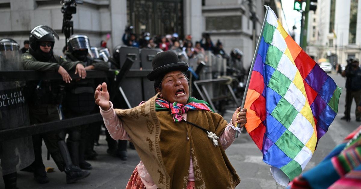 El presidente de Bolivia advirtió a los manifestantes que la crisis 