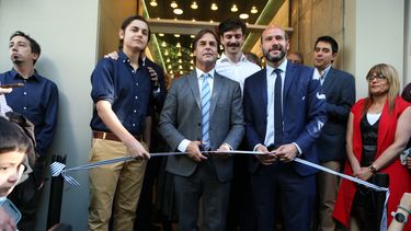 Lacalle Pou homenajeó a Larrañaga en apertura de Ciudad Universitaria