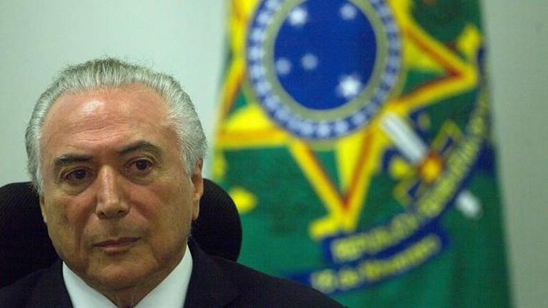 Temer dijo ser víctima de una conspiración