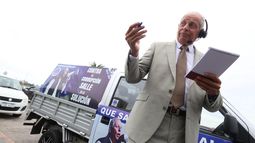 Gustavo Salle hizo streaming antes de la reunión por los cargos en el gobierno de Orsi